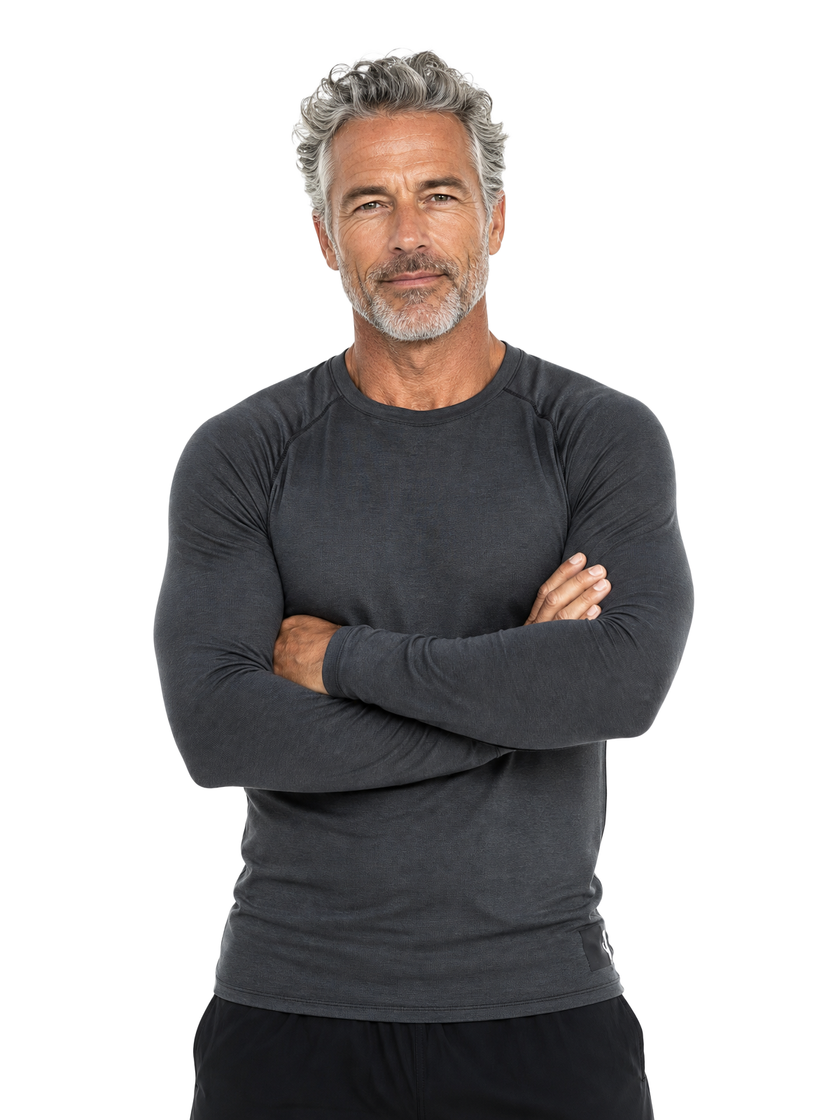 Mature athletic man